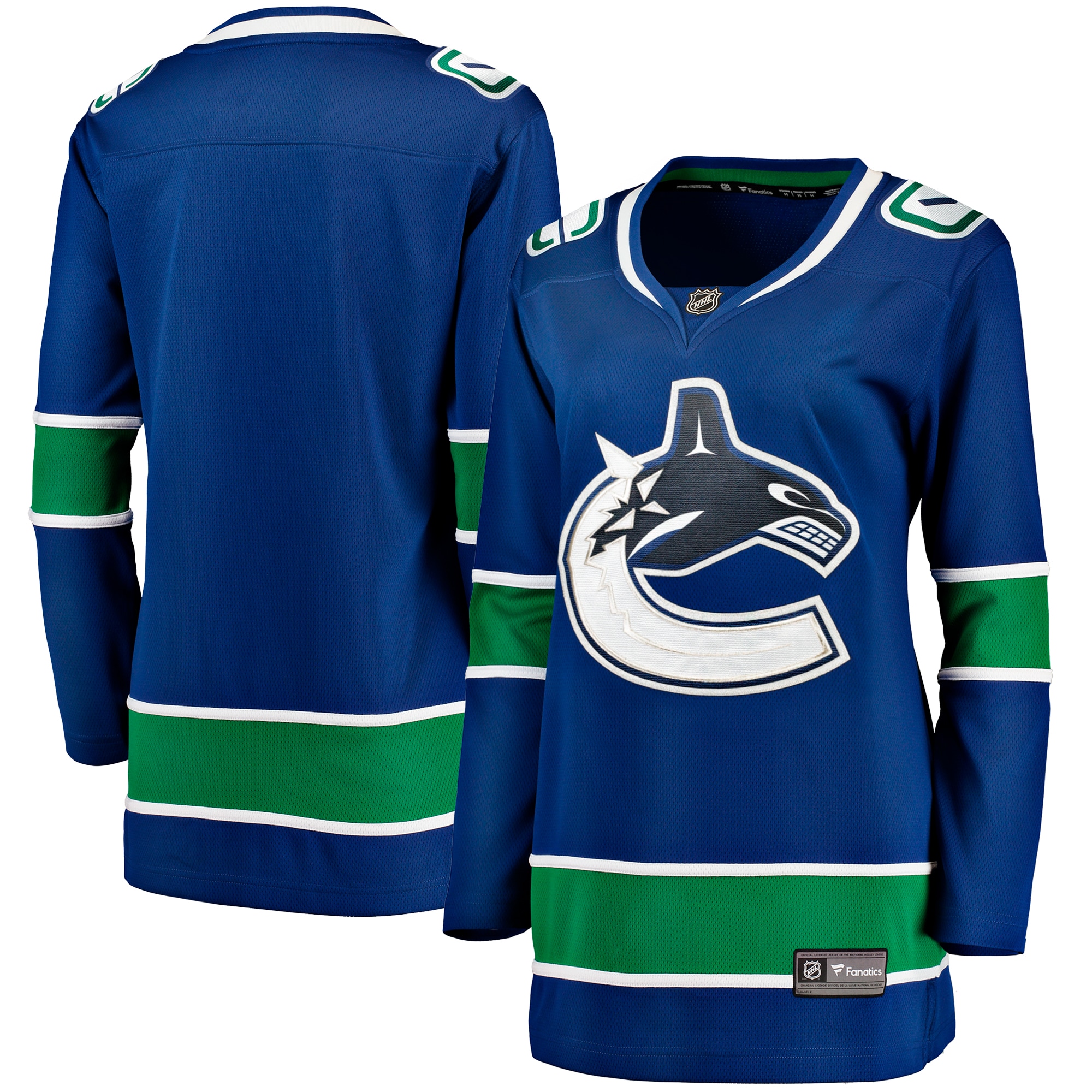 Women's Vancouver Canucks Blue Premier Breakaway Jersey