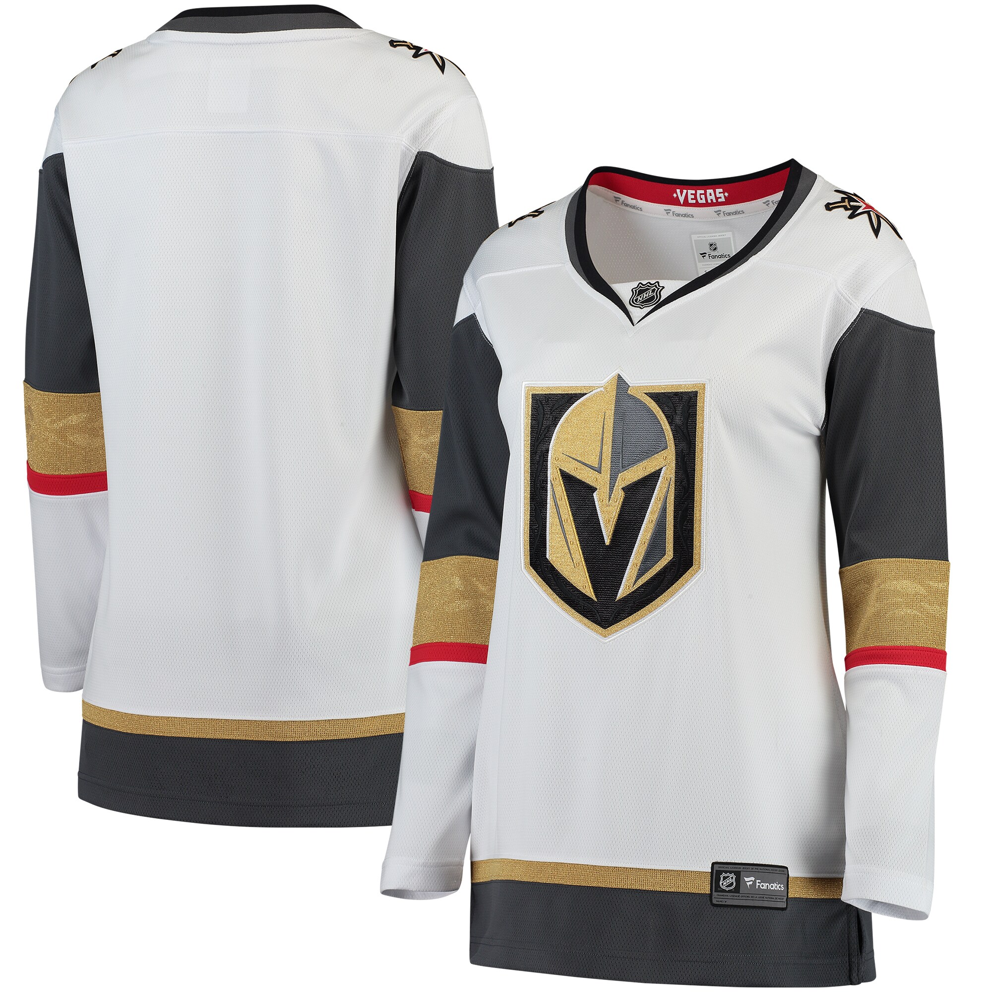 Women's Vegas Golden Knights White Away Breakaway Jersey