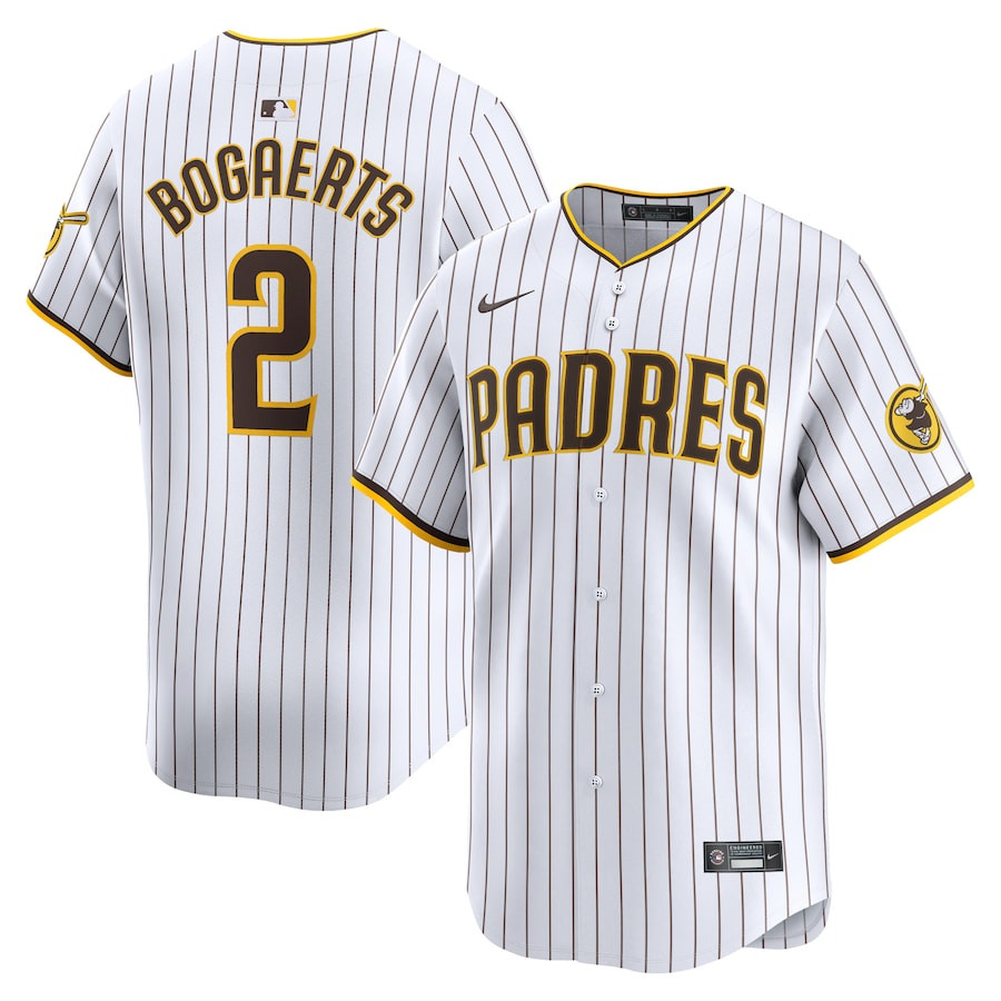Xander Bogaerts 2 San Diego Padres Home Limited Men Jersey - White
