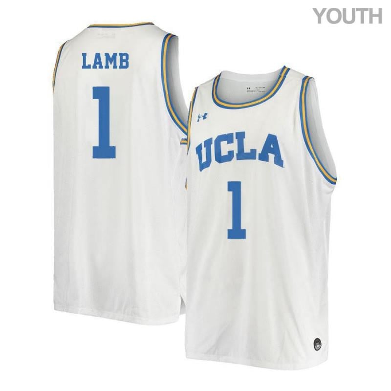Youth 1 Tyler Lamb White Retro Elite Ucla Bruins Basketball Jersey
