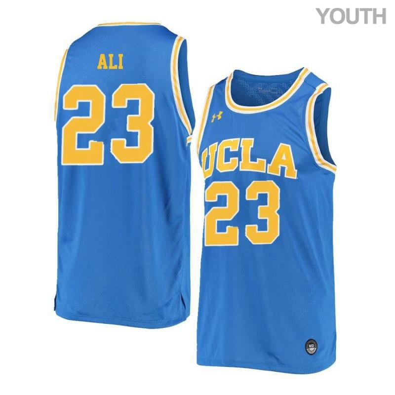 Youth 23 Prince Ali Blue Retro Elite Ucla Bruins Basketball Jersey