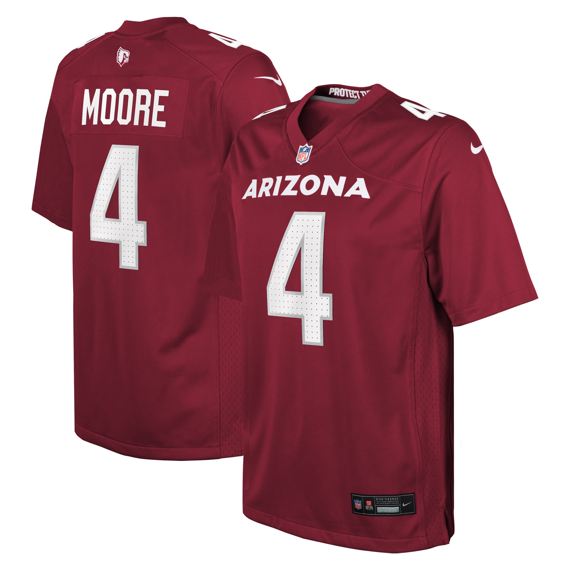 Youth Arizona Cardinals Rondale Moore Cardinal Game Jersey Js6571
