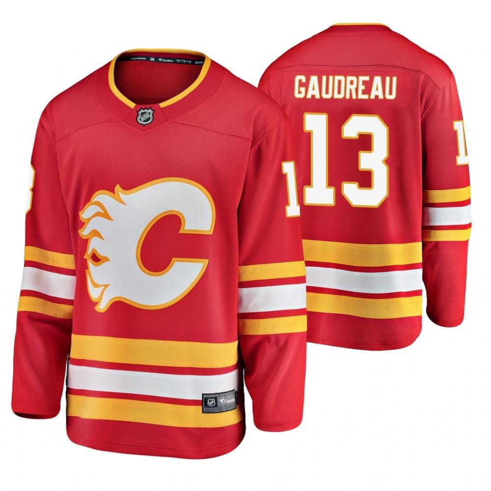 Youth Calgary Flames Jersey Johnny Gaudreau 13 Alternate Red Breakaway Player Jersey