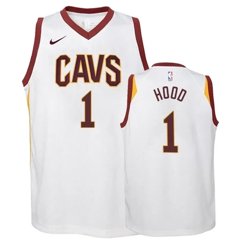 Youth Cavaliers Rodney Hood 1 Association White Jersey