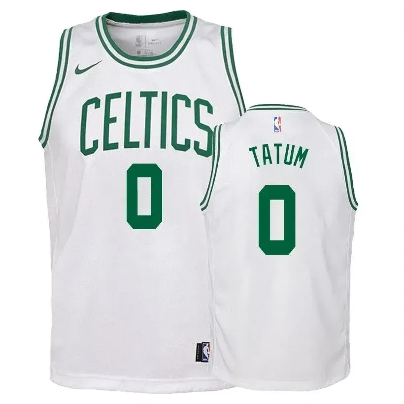 Youth Celtics Jayson Tatum 0 Association White Jersey