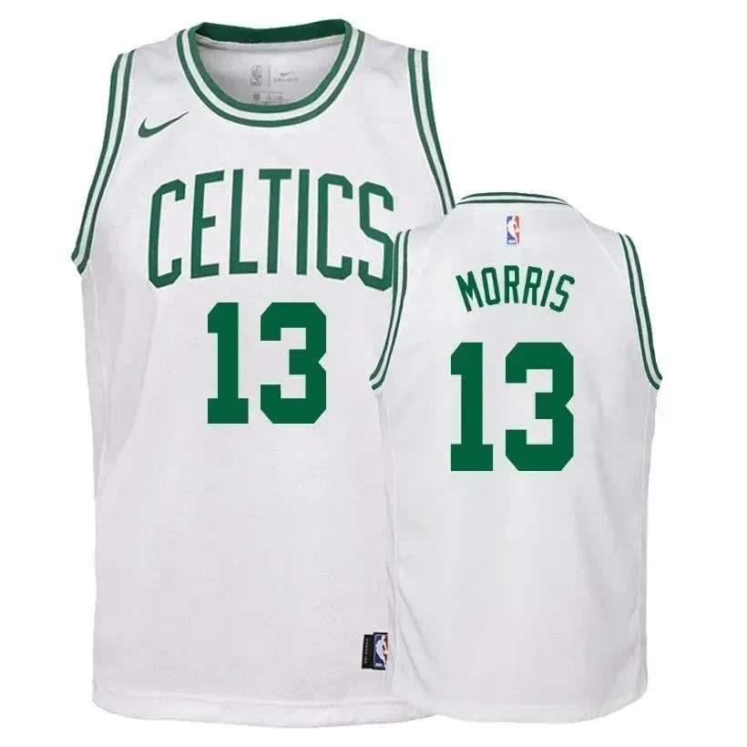 Youth Celtics Marcus Morris 13 Association White Jersey