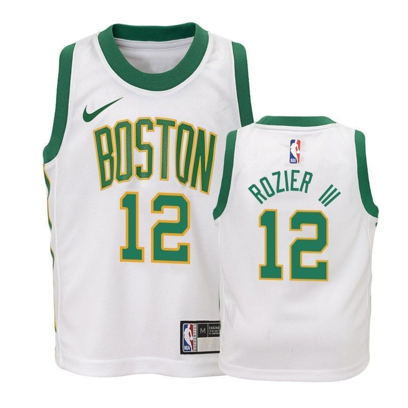 Youth Celtics Terry Rozier Iii 12 City White Jersey