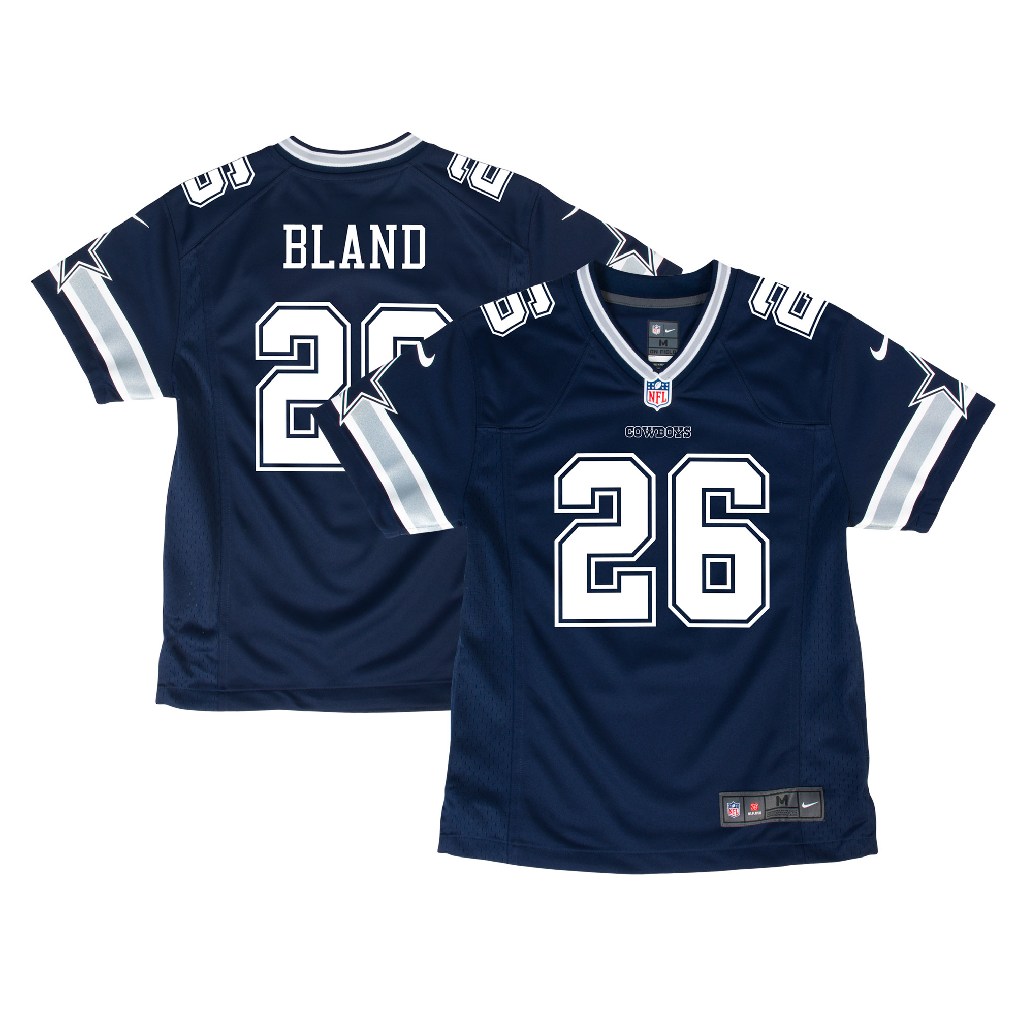 Youth Dallas Cowboys Daron Bland Navy Game Jersey Js3530