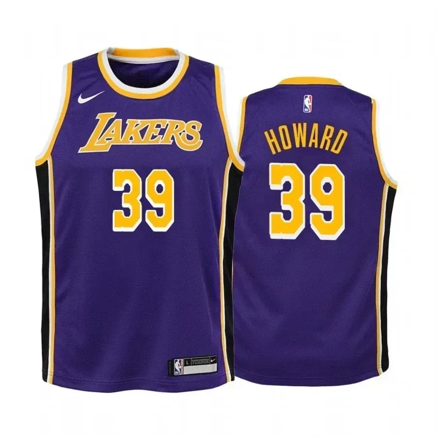 Youth Dwight Howard Los Angeles Lakers Statet Jersey - Purple
