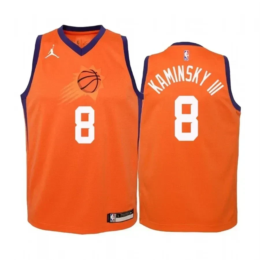 Youth Frank Kaminsky Iii Phoenix Suns Orange Statet Jersey Jumpman