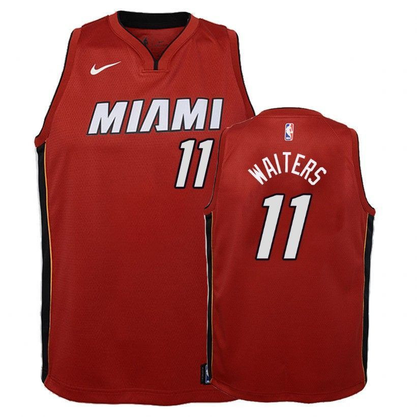 Youth Heat Dion Waiters 11 Statet Red Jersey