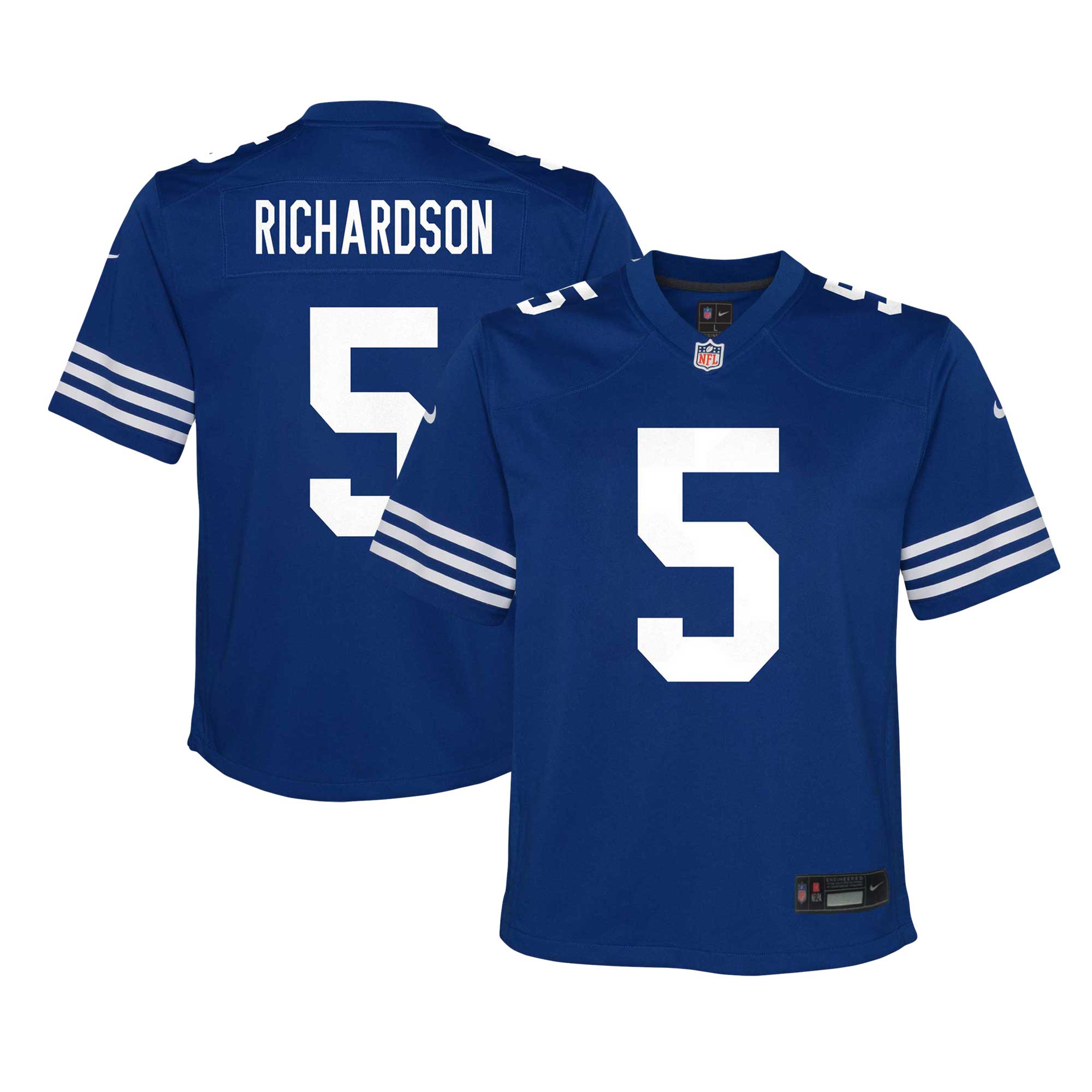 Youth Indianapolis Colts Anthony Richardson Royal Alternate Player Game Jersey Js6268