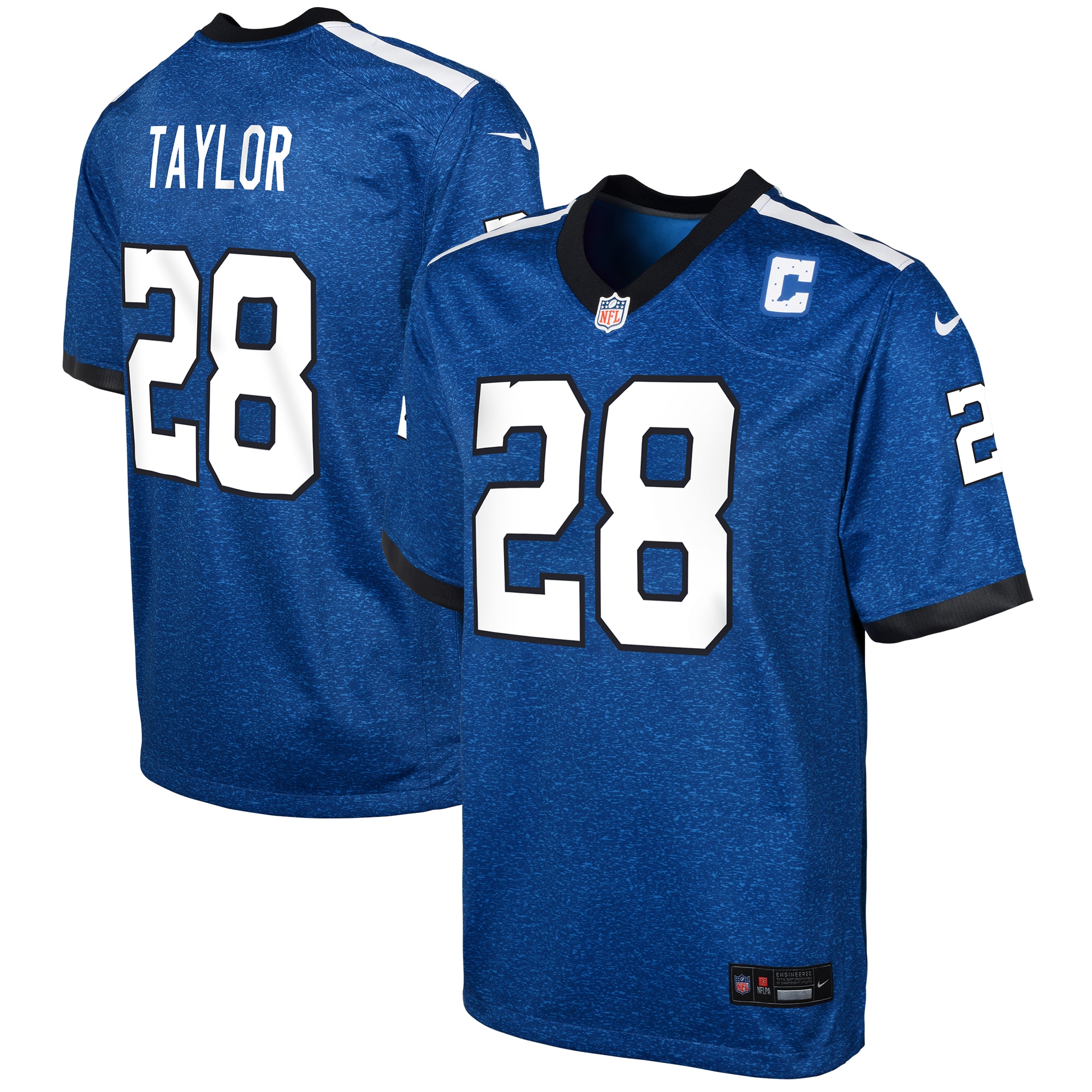 Youth Indianapolis Colts Jonathan Taylor Blue Game Jersey Js7047