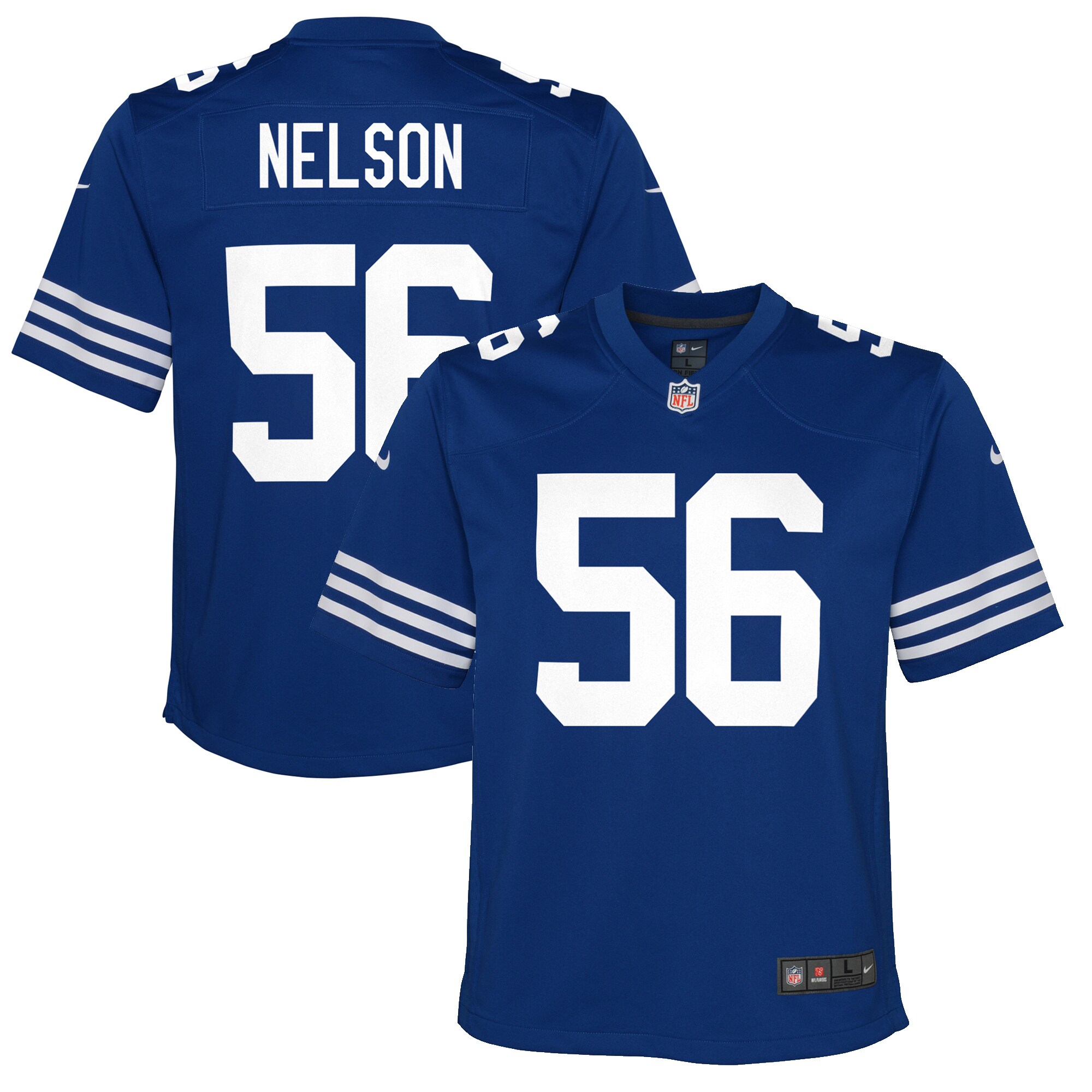 Youth Indianapolis Colts Quenton Nelson Royal Game Jersey Js4844