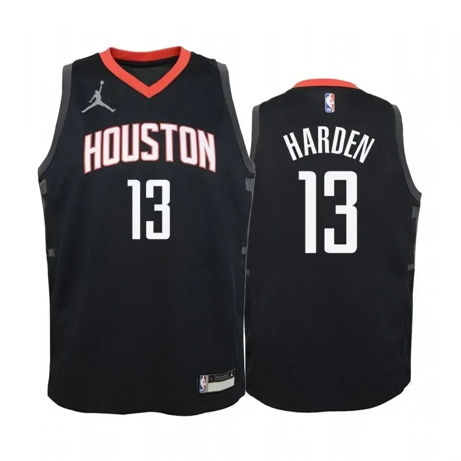 Youth James Harden Houston Rockets Red Statet Jersey Jumpman