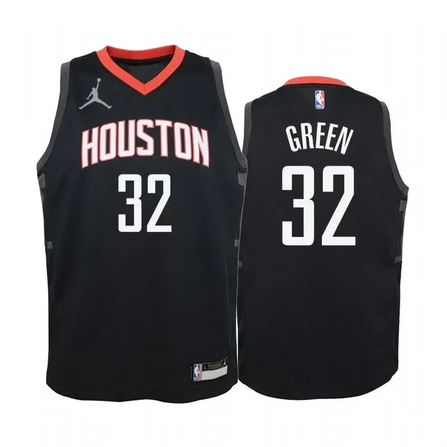 Youth Jeff Green Houston Rockets Red Statet Jersey Jumpman