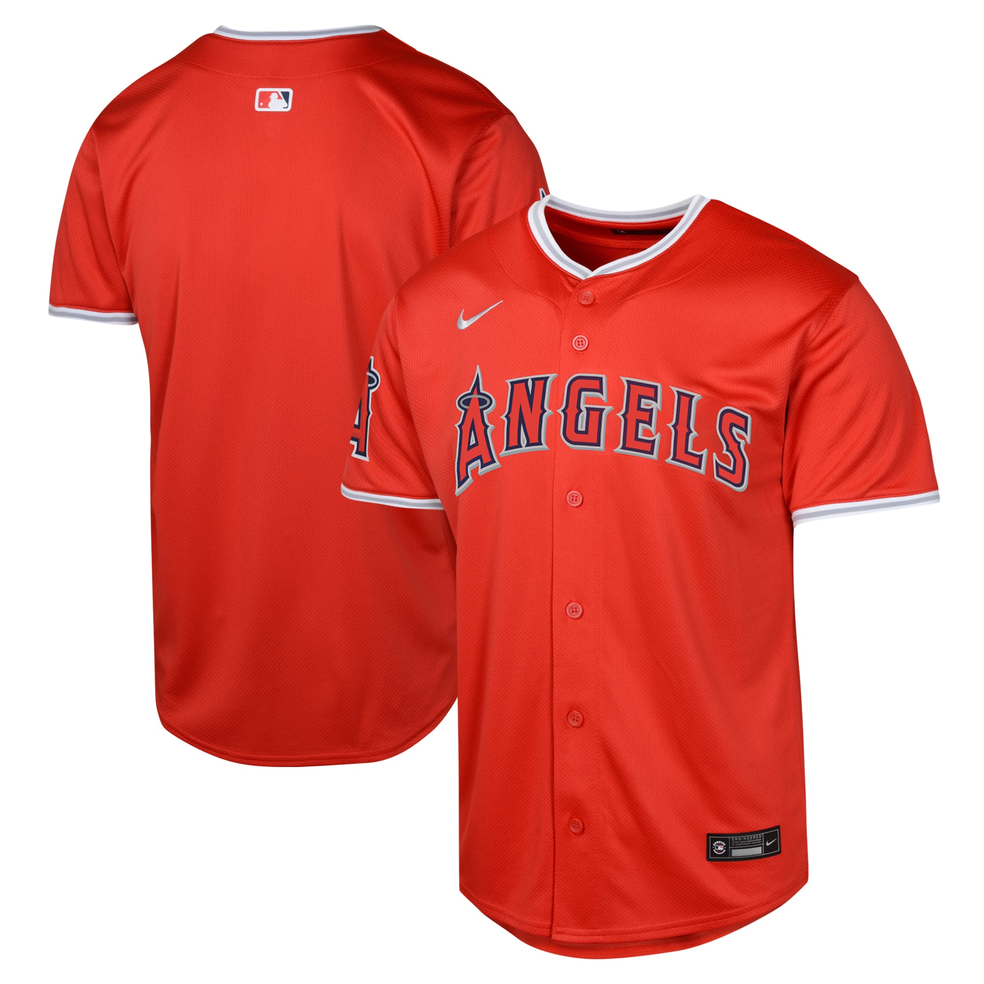 Youth Los Angeles Angels Red Alternate Limited Jersey