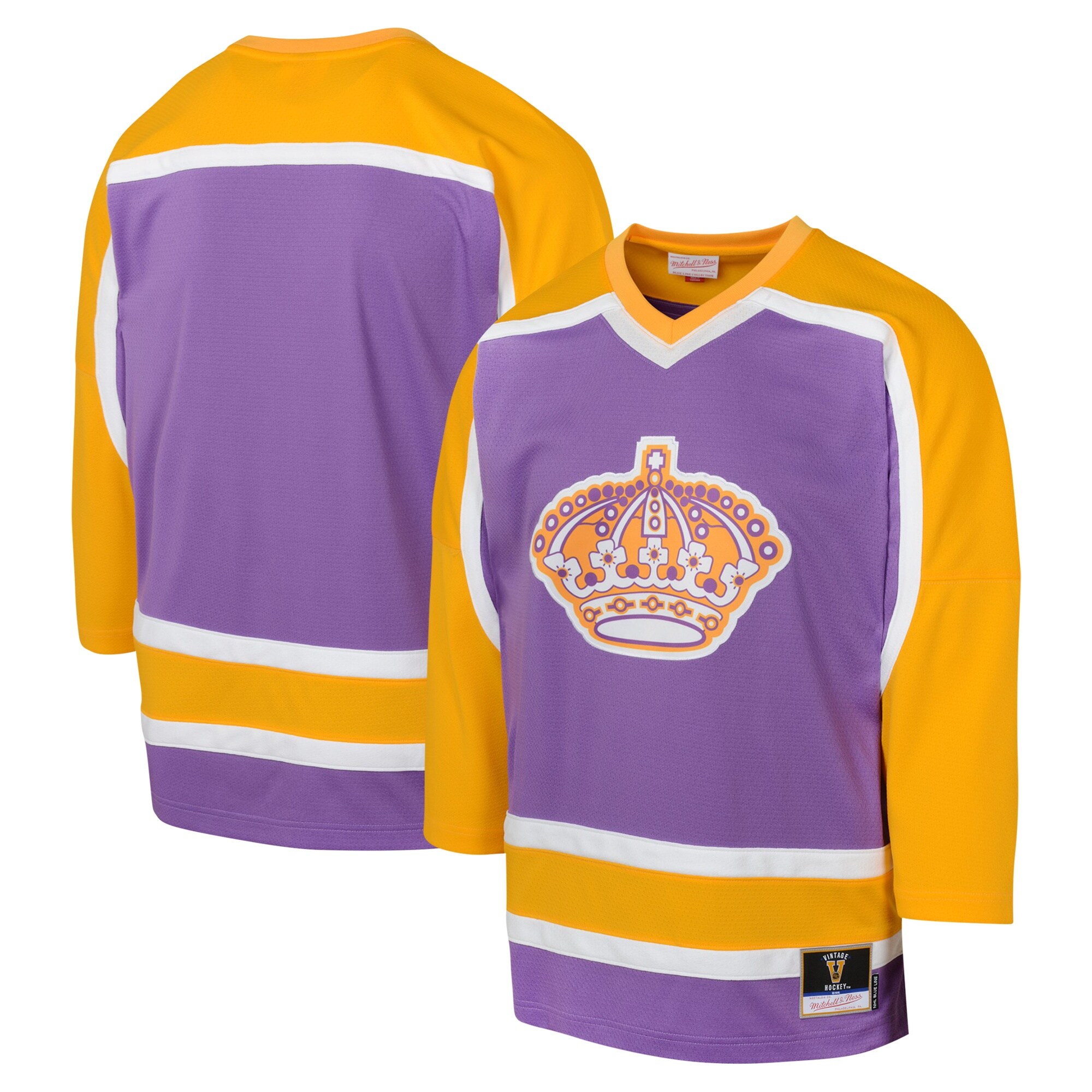 Youth Los Angeles Kings Mitchell & Ness Purple 1980 Blue Line Jersey