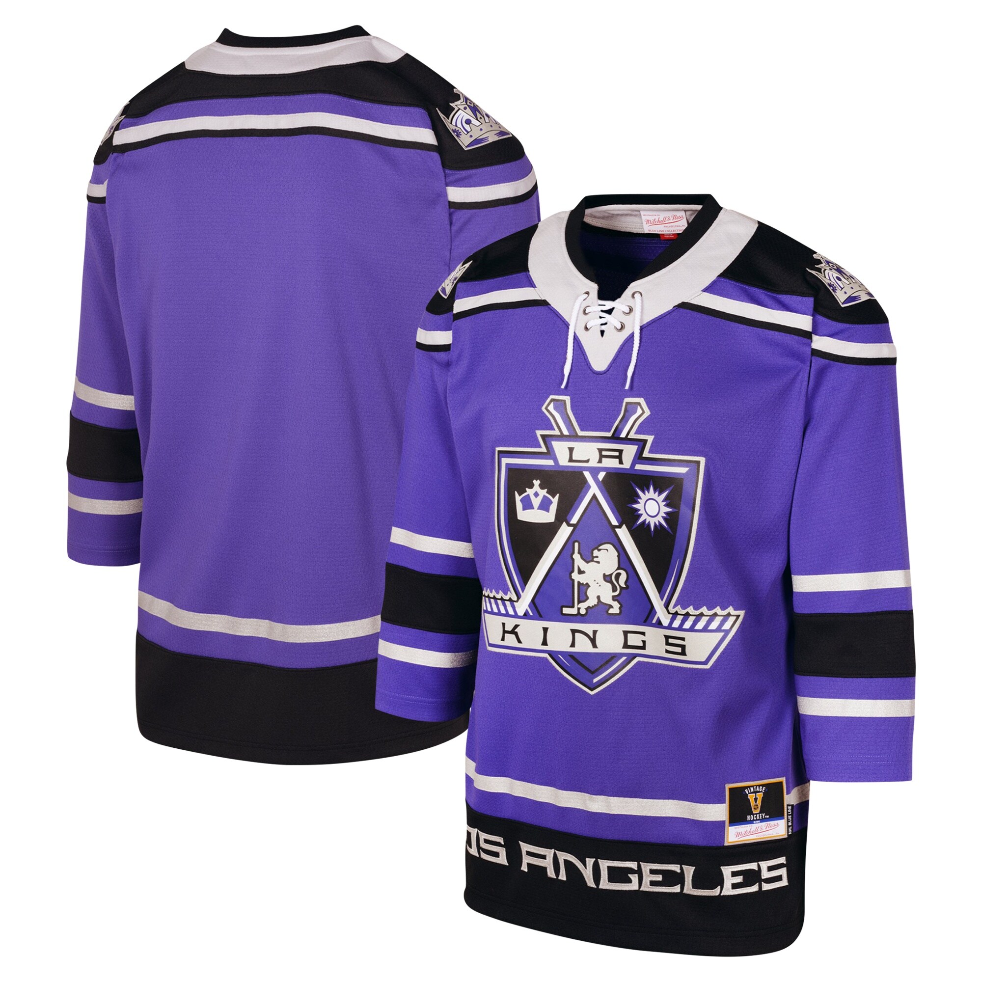 Youth Los Angeles Kings Mitchell & Ness Purple 2002 Blue Line Jersey