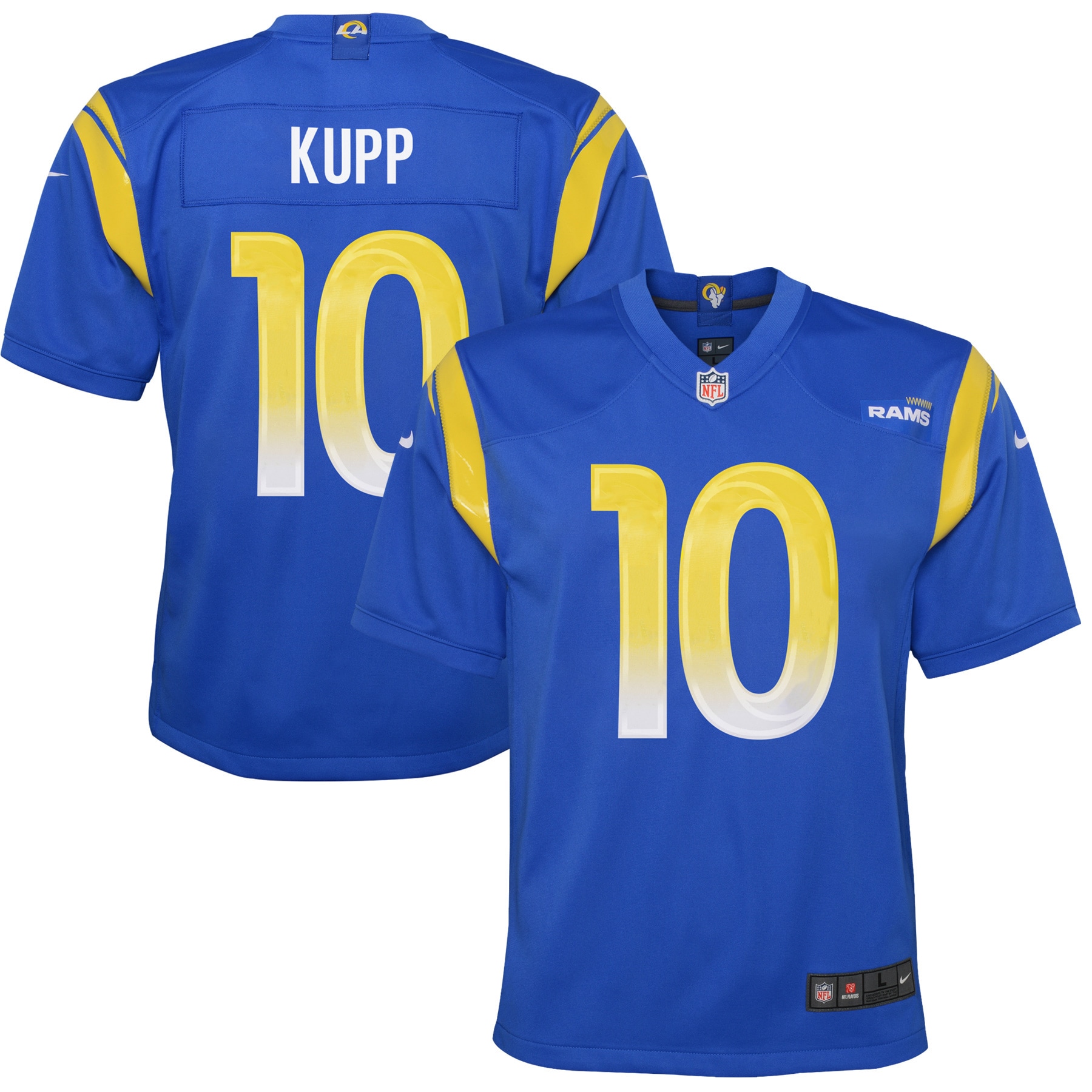 Youth Los Angeles Rams Cooper Kupp Royal Game Jersey Js1282