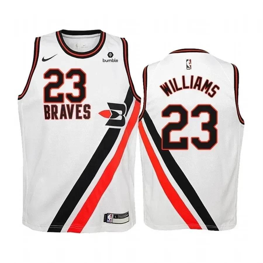 Youth Lou Williams Los Angeles Clippers White Hardwood Classics Jersey - Jersey