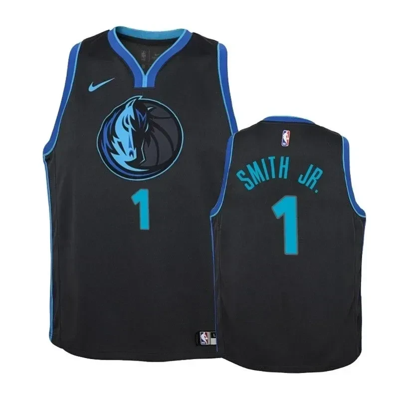 Youth Mavericks Dennis Smith Jr. 1 City Anthracite Jersey