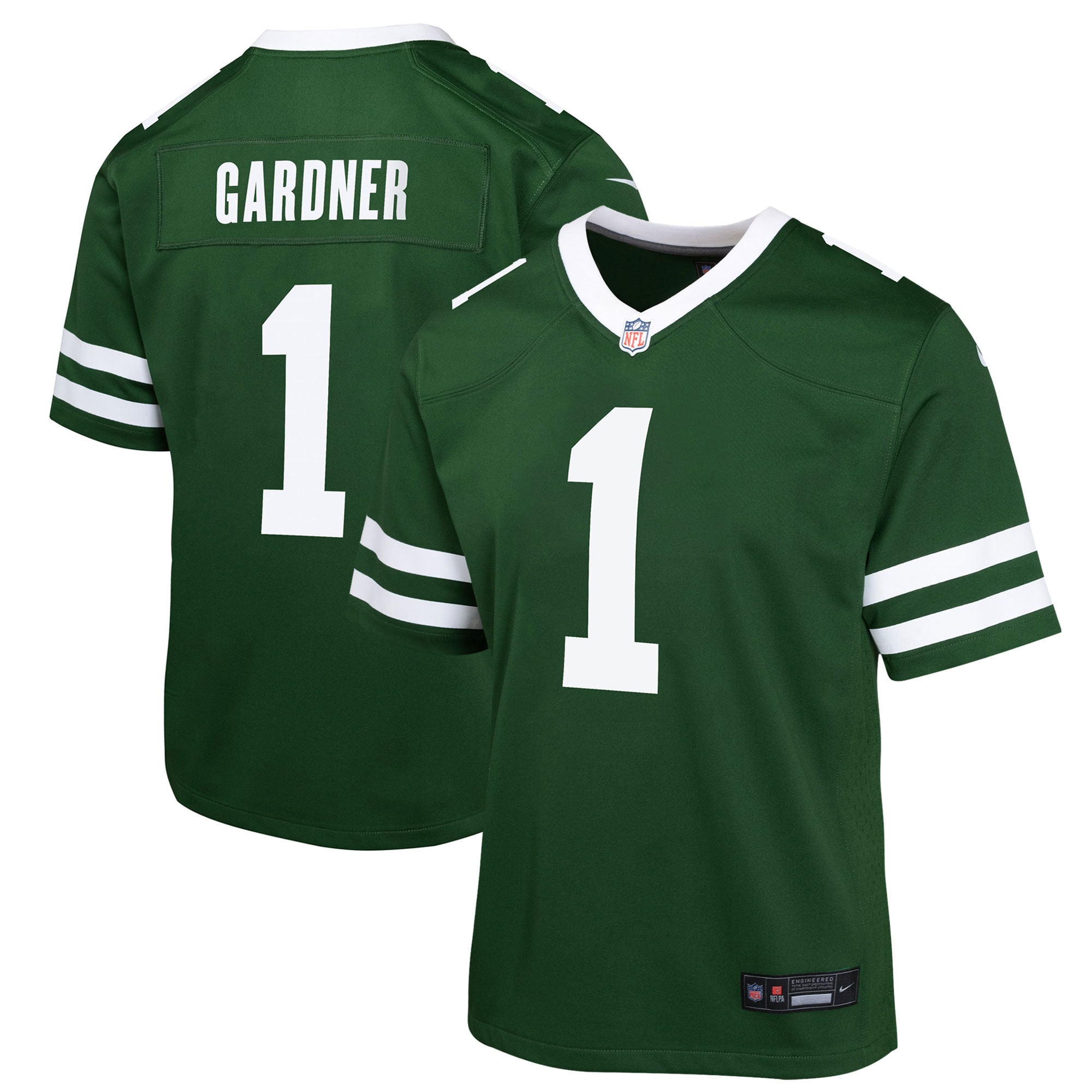 Youth New York Jets Ahmad Sauce Gardner Legacy Green Game Jersey Js2582
