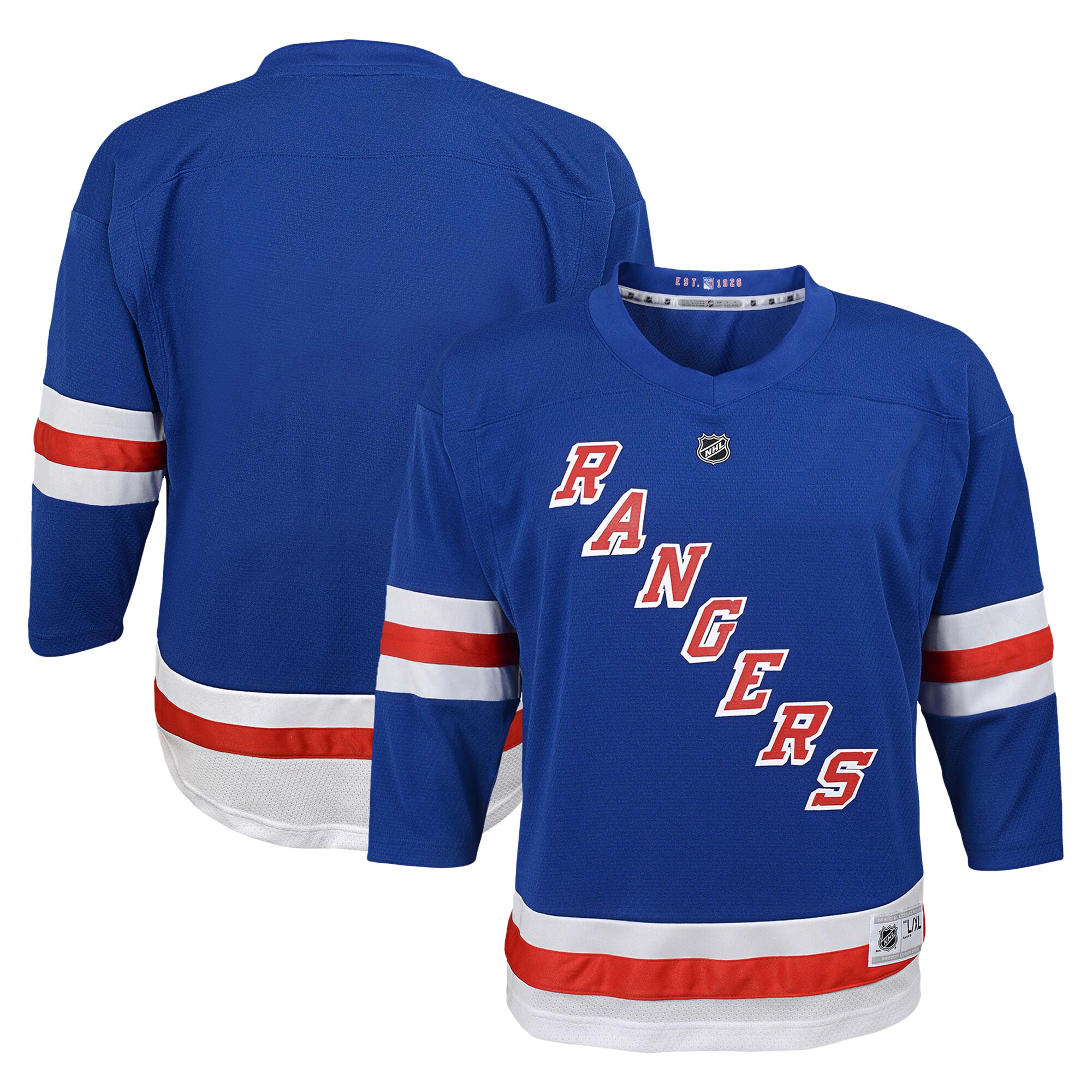 Youth New York Rangers Blue Jersey