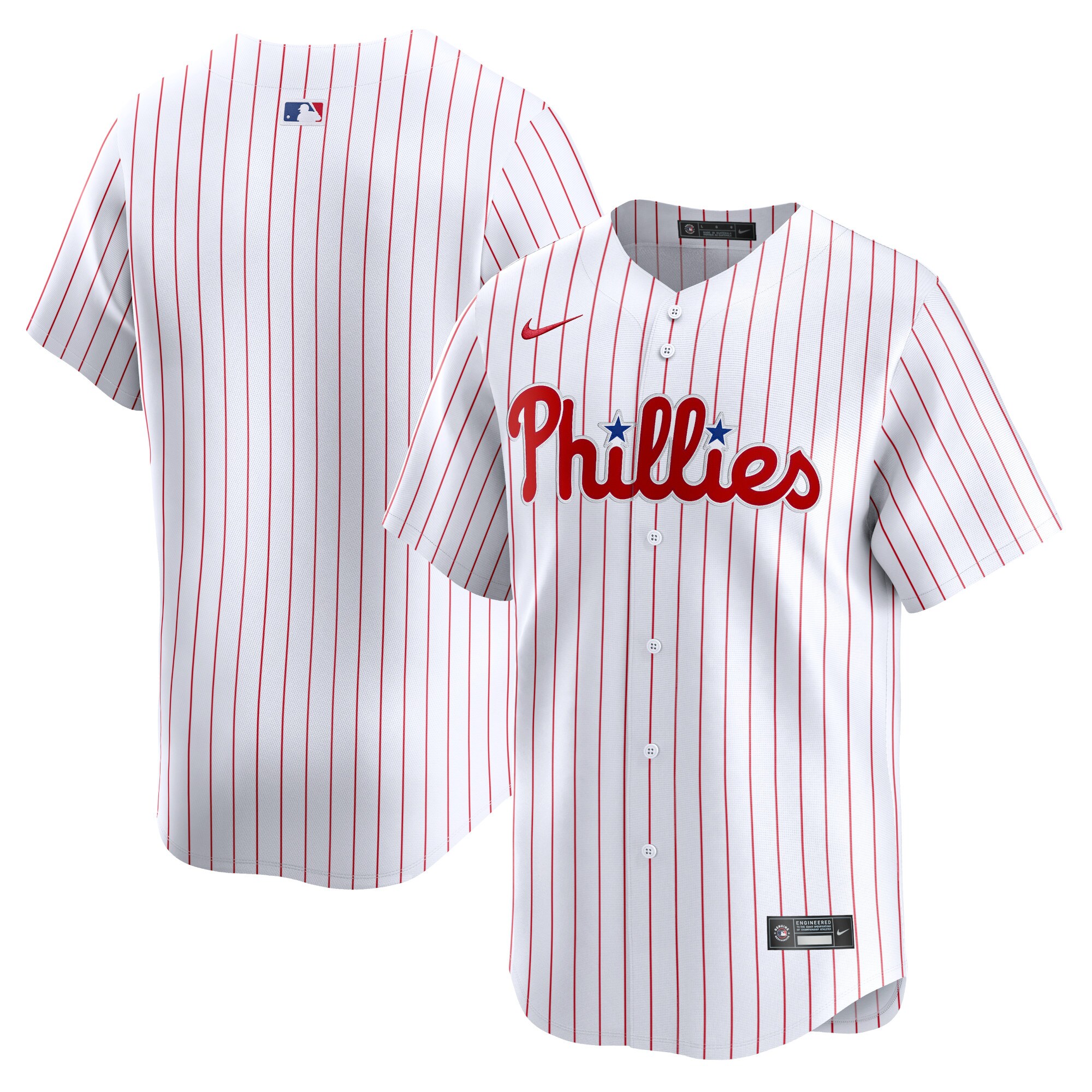 Youth Philadelphia Phillies White Home Limited Jersey