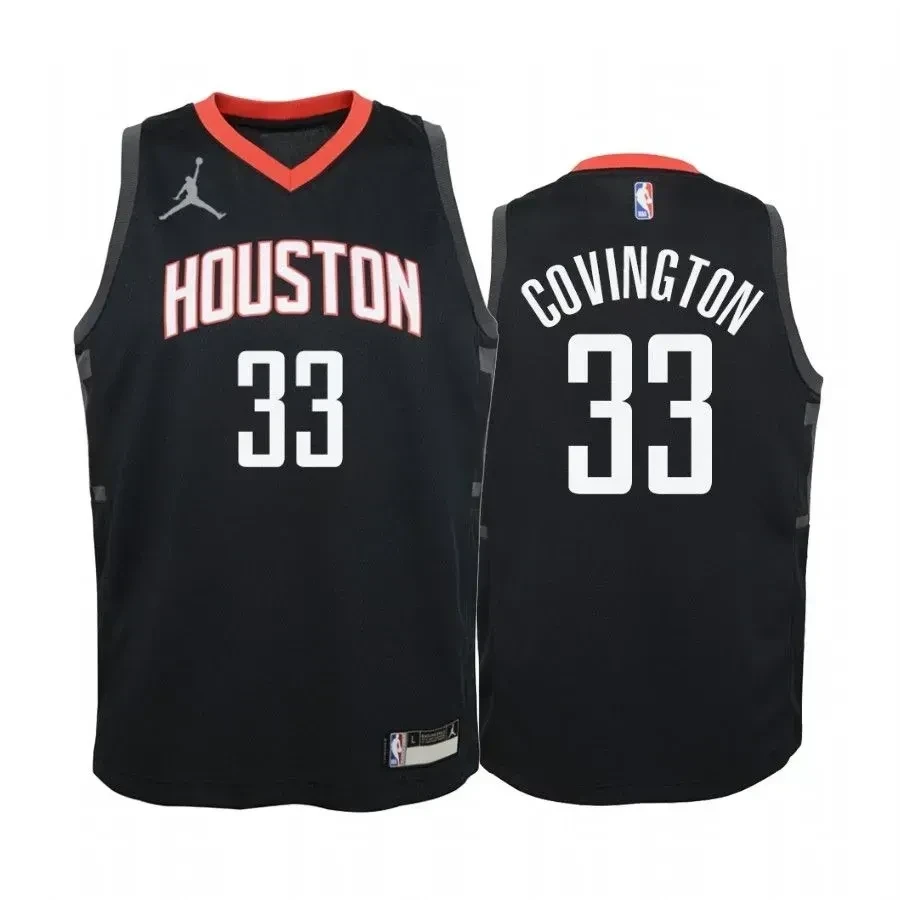 Youth Robert Covington Houston Rockets Red Statet Jersey Jumpman
