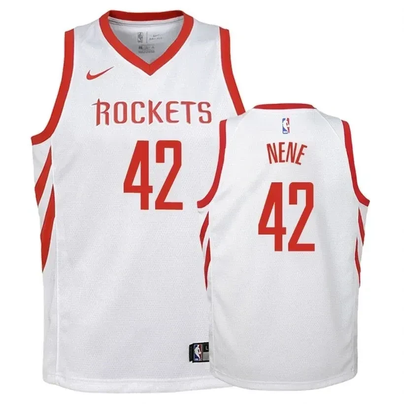 Youth Rockets Nene 42 Association White Jersey