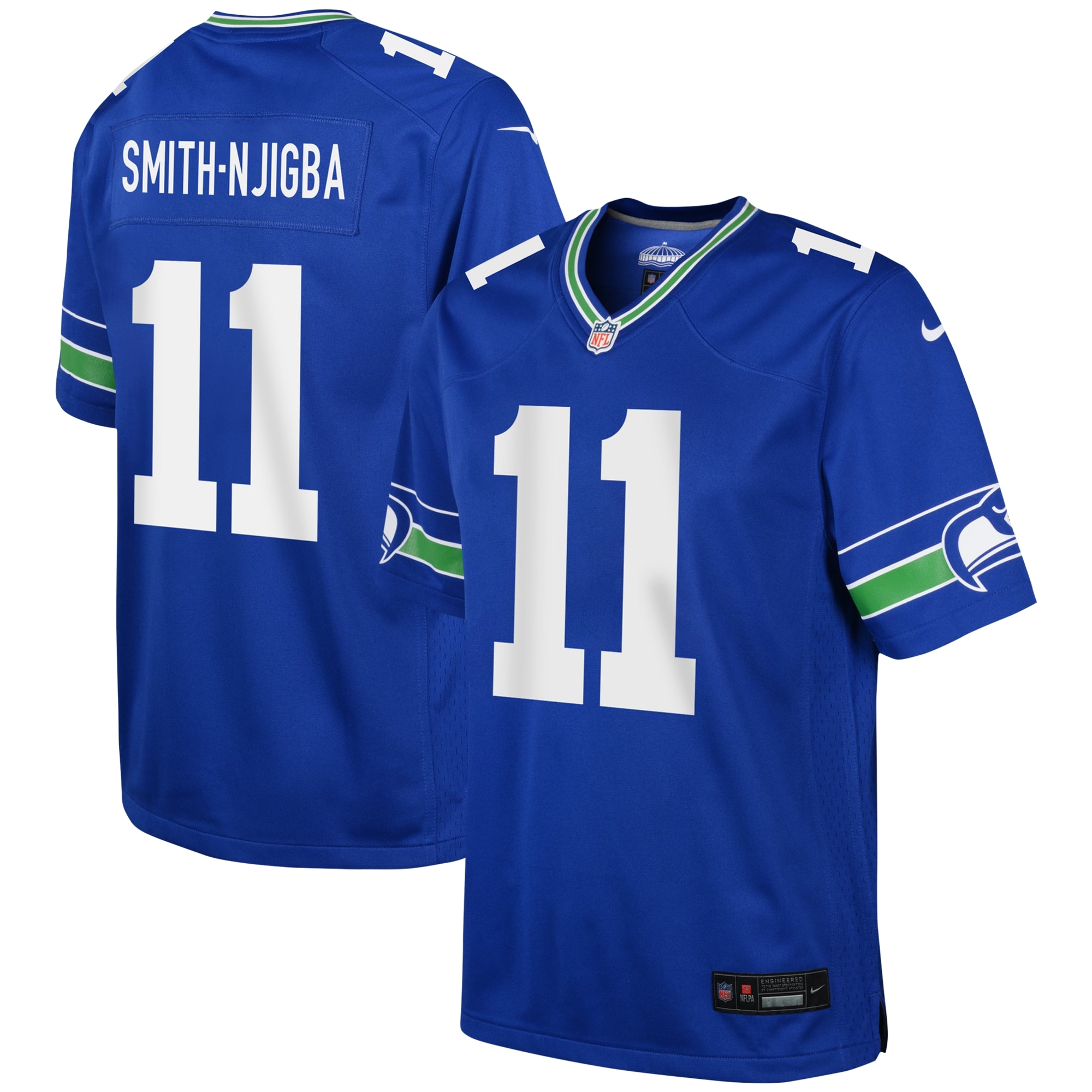 Youth Seattle Seahawks Jaxon Smith-njigba Royal Game Jersey Js7082