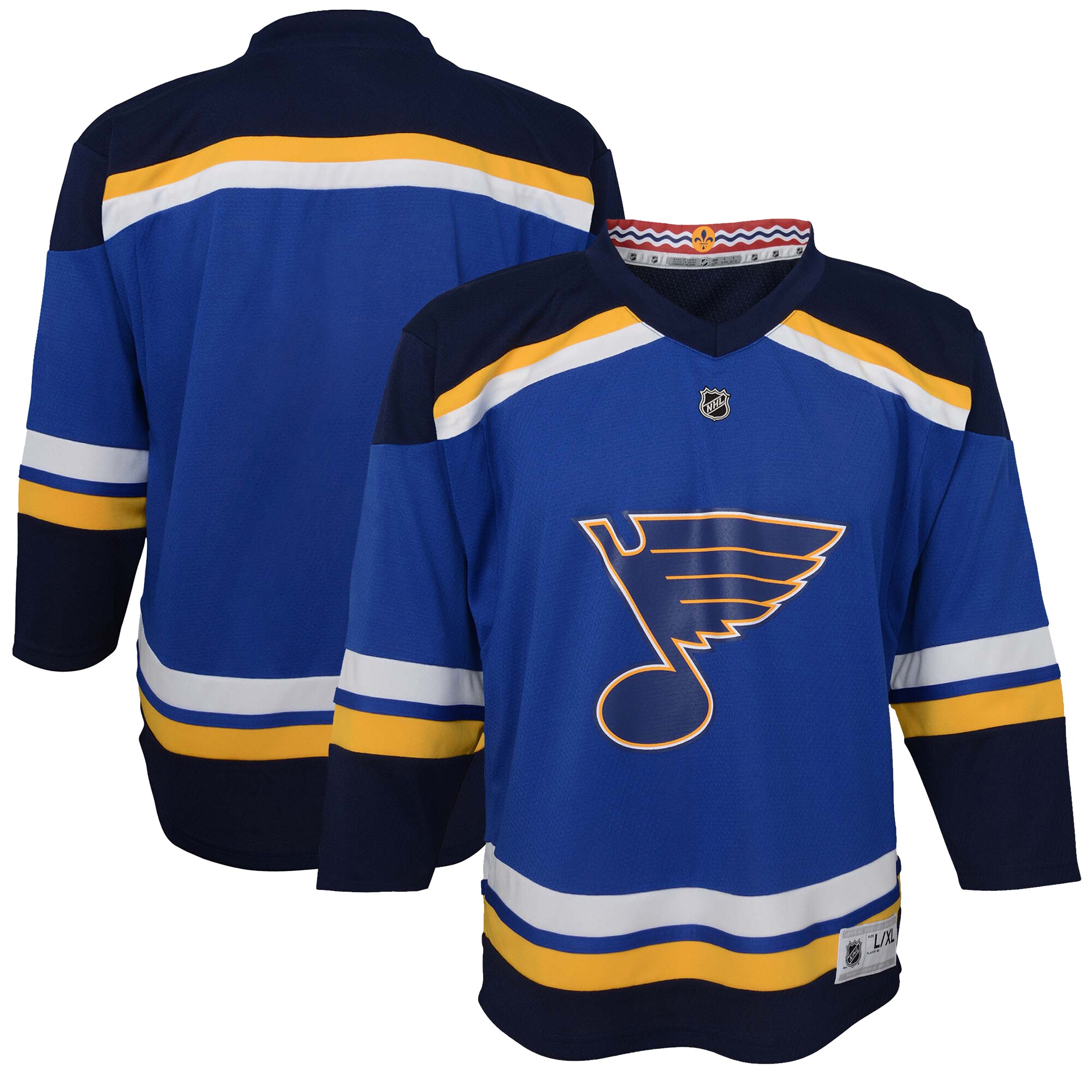 Youth St. Louis Blues Blue Home Jersey