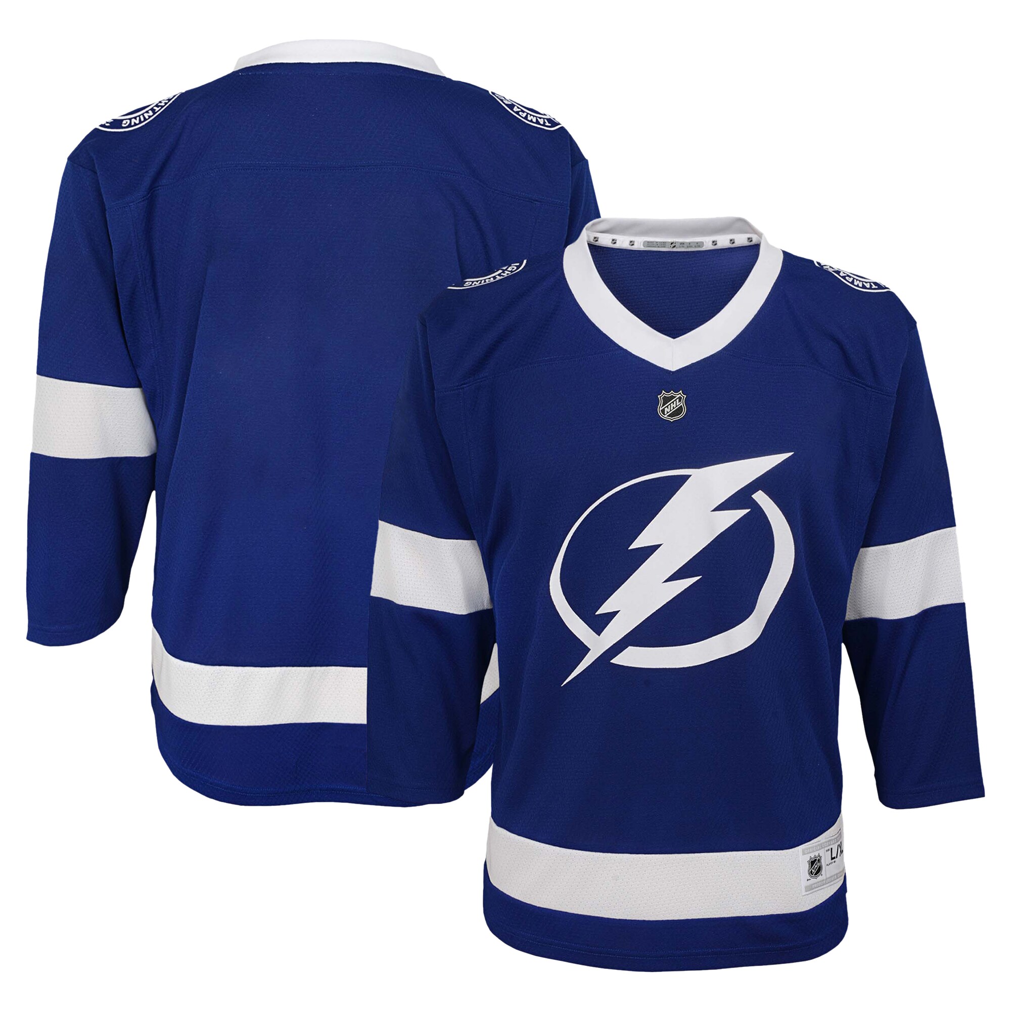 Youth Tampa Bay Lightning Blue Jersey