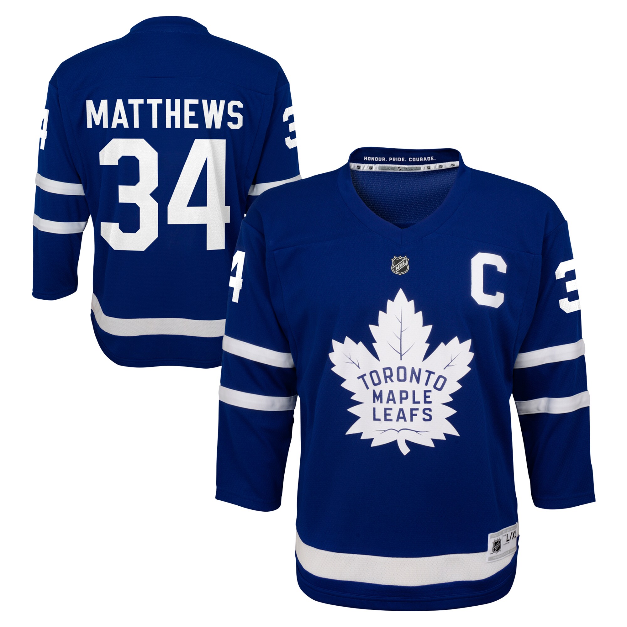 Youth Toronto Maple Leafs Auston Matthews Blue Home Player Jersey