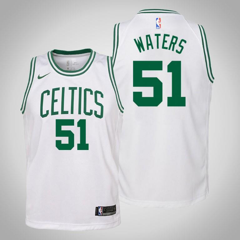 Youth Tremont Waters Boston Celtics 51 Association White Jersey