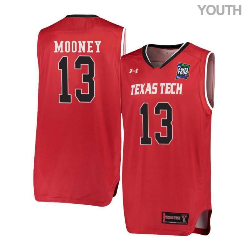 Youth Under Armour 13 Matt Mooney Red Texas Tech Red Raiders Basketball Jersey