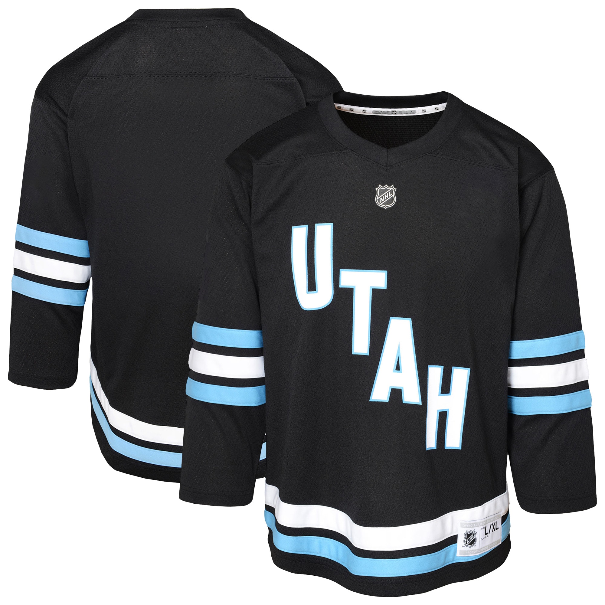 Youth Utah Hockey Club Black Jersey