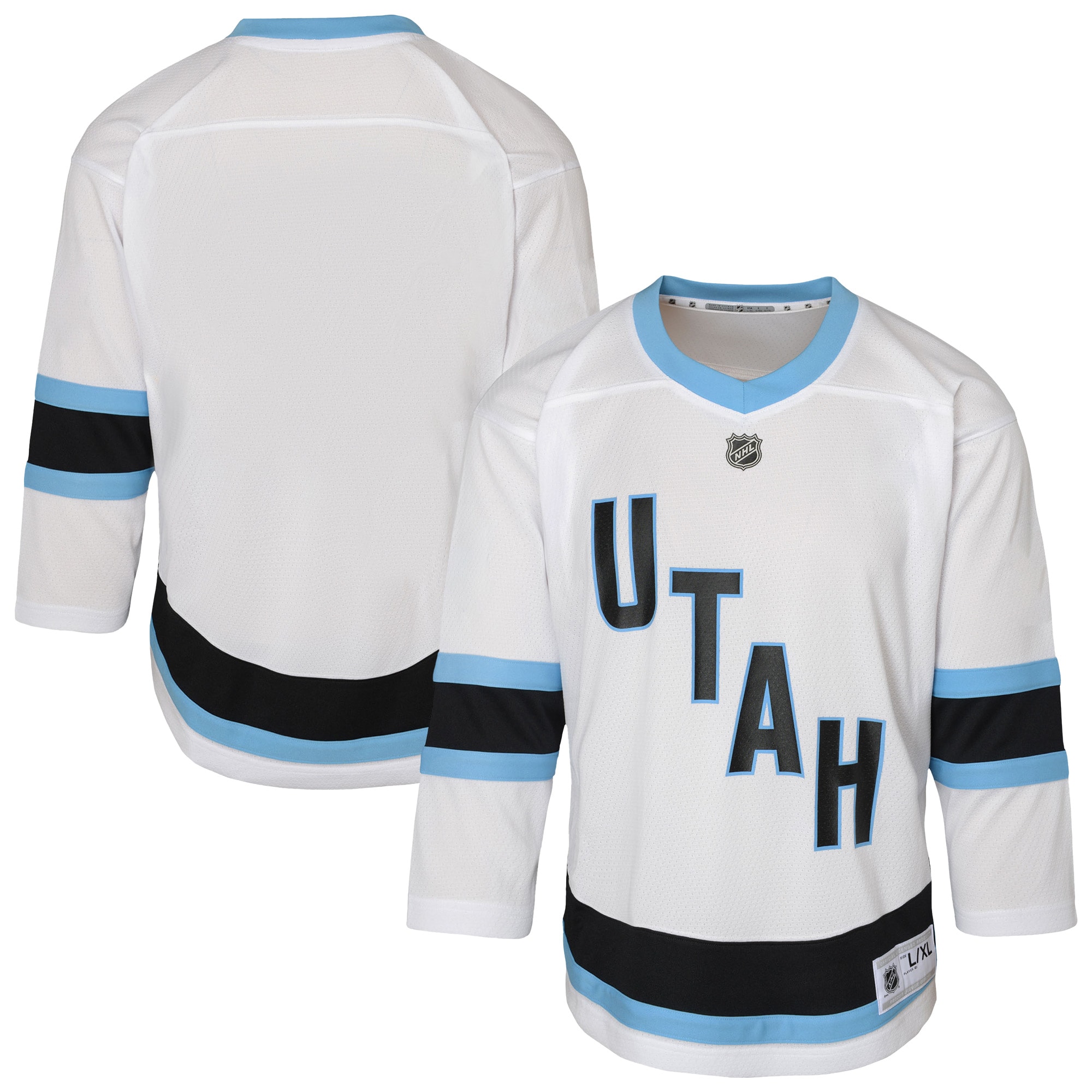 Youth Utah Hockey Club White Jersey