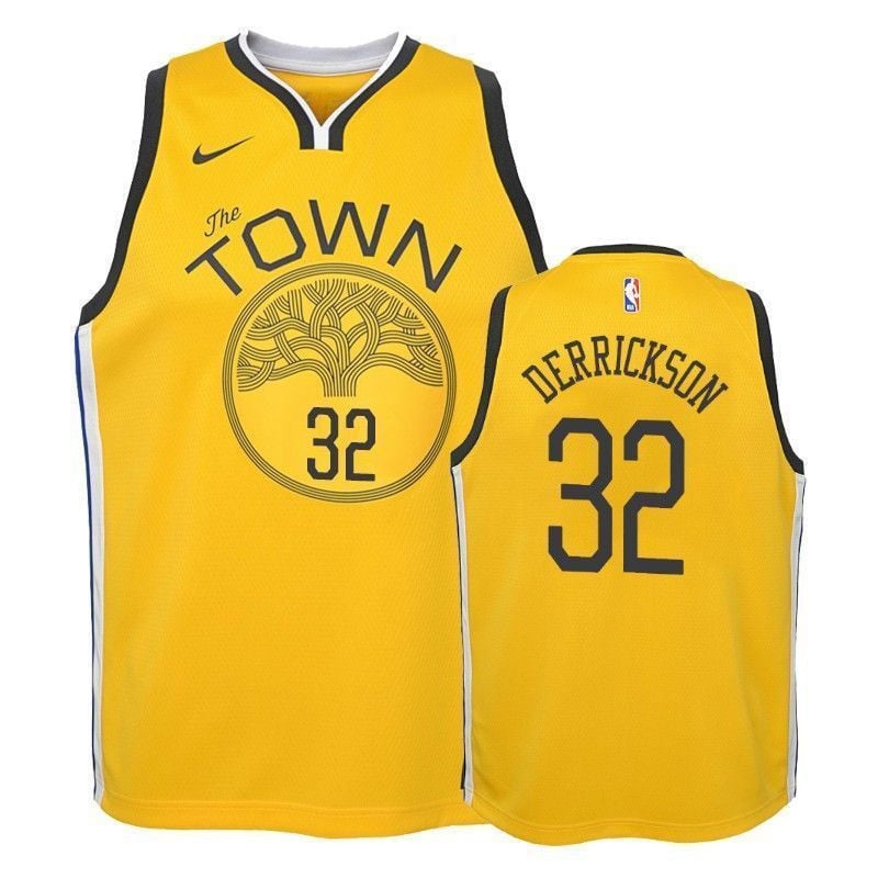 Youth Warriors Marcus Derrickson 32 Earned Yellow Jersey
