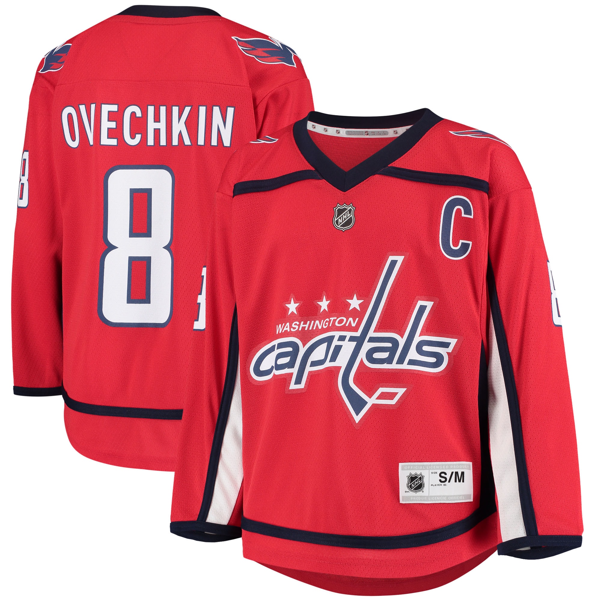 Youth Washington Capitals Alexander Ovechkin Red Home Player Jersey