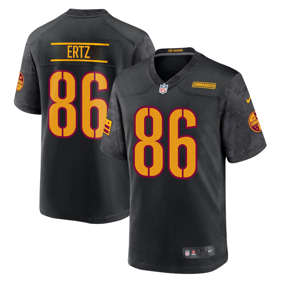Zach Ertz 86 Washington Commanders Game Men Jersey - Black Js8632