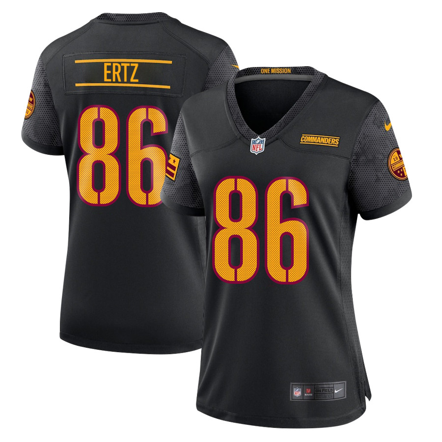 Zach Ertz 86 Washington Commanders Game Women Jersey - Black Js3537