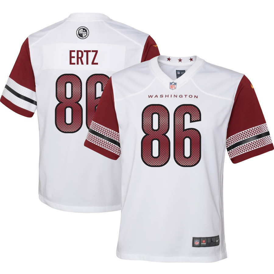 Zach Ertz 86 Washington Commanders Game Youth Jersey - White Js7434