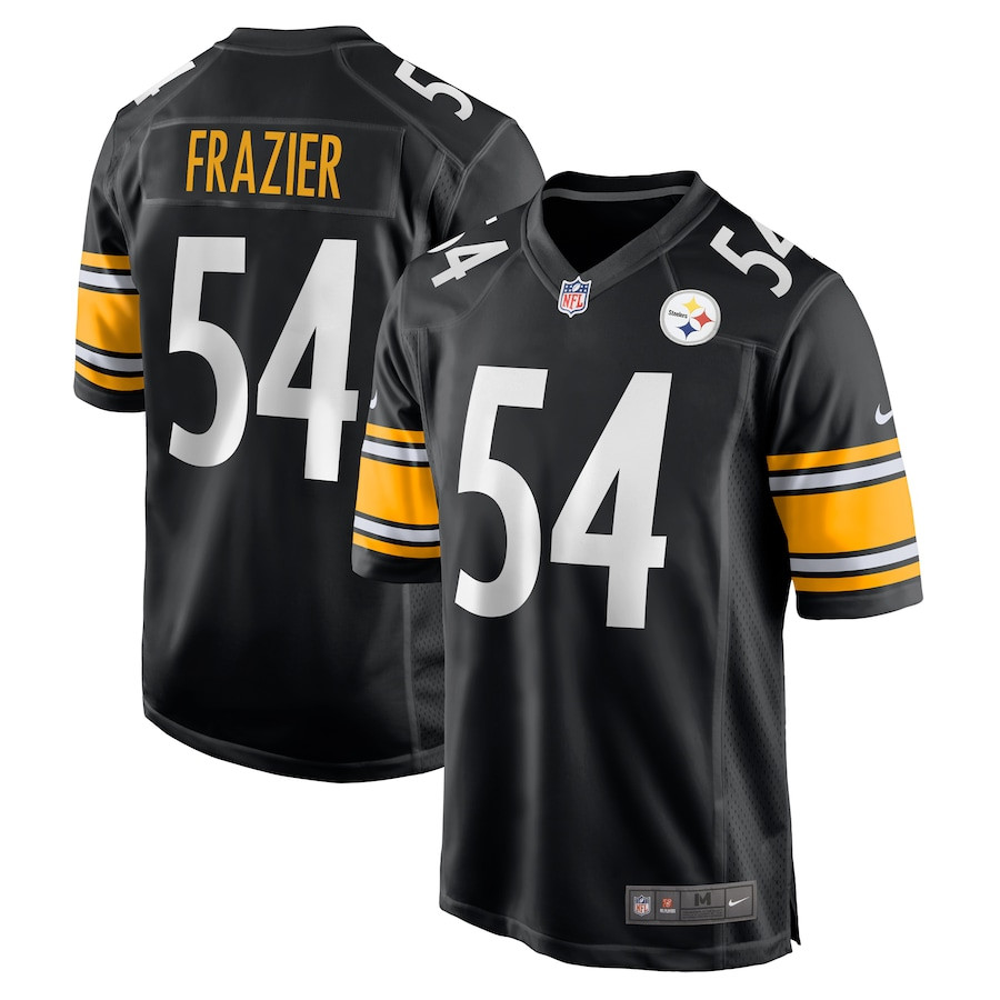 Zach Frazier 54 Pittsburgh Steelers Game Men Jersey - Black Js1940