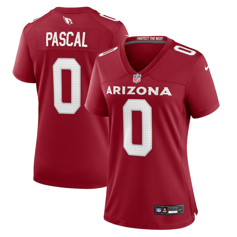 Zach Pascal 0 Arizona Cardinals Women's Game Jersey - Cardinal Js3994