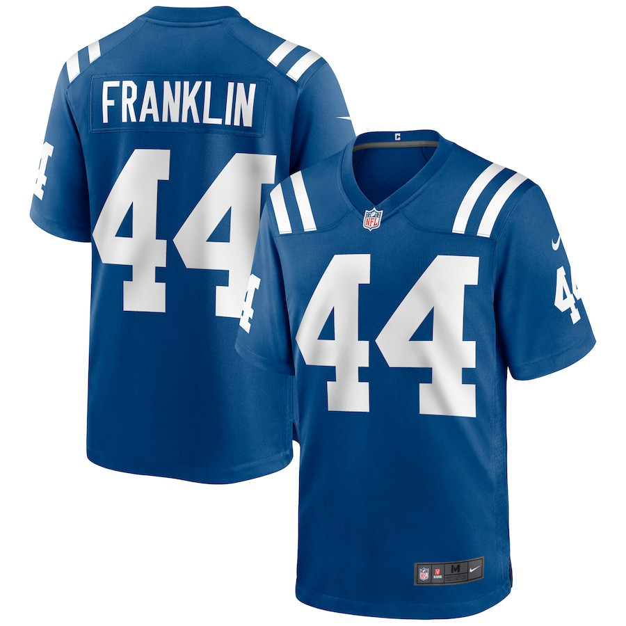 Zaire Franklin 44 Indianapolis Colts Men Game Jersey - Royal Js6989
