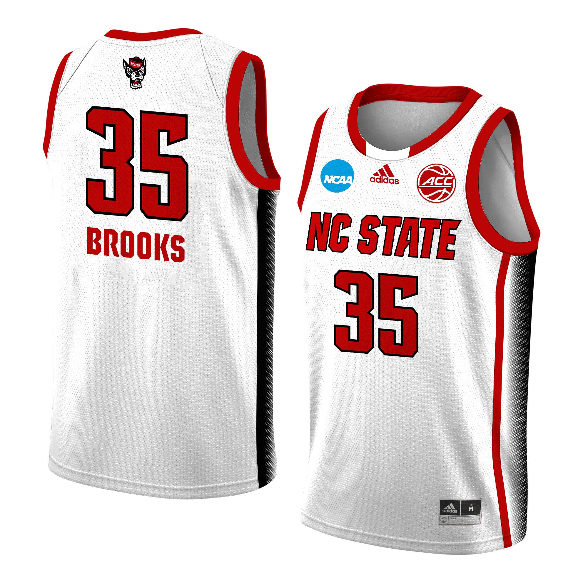 Zoe Brooks 35 Nc State Wolfpack 2024 Women's Basketball Jersey - White, Unisex Jersey
