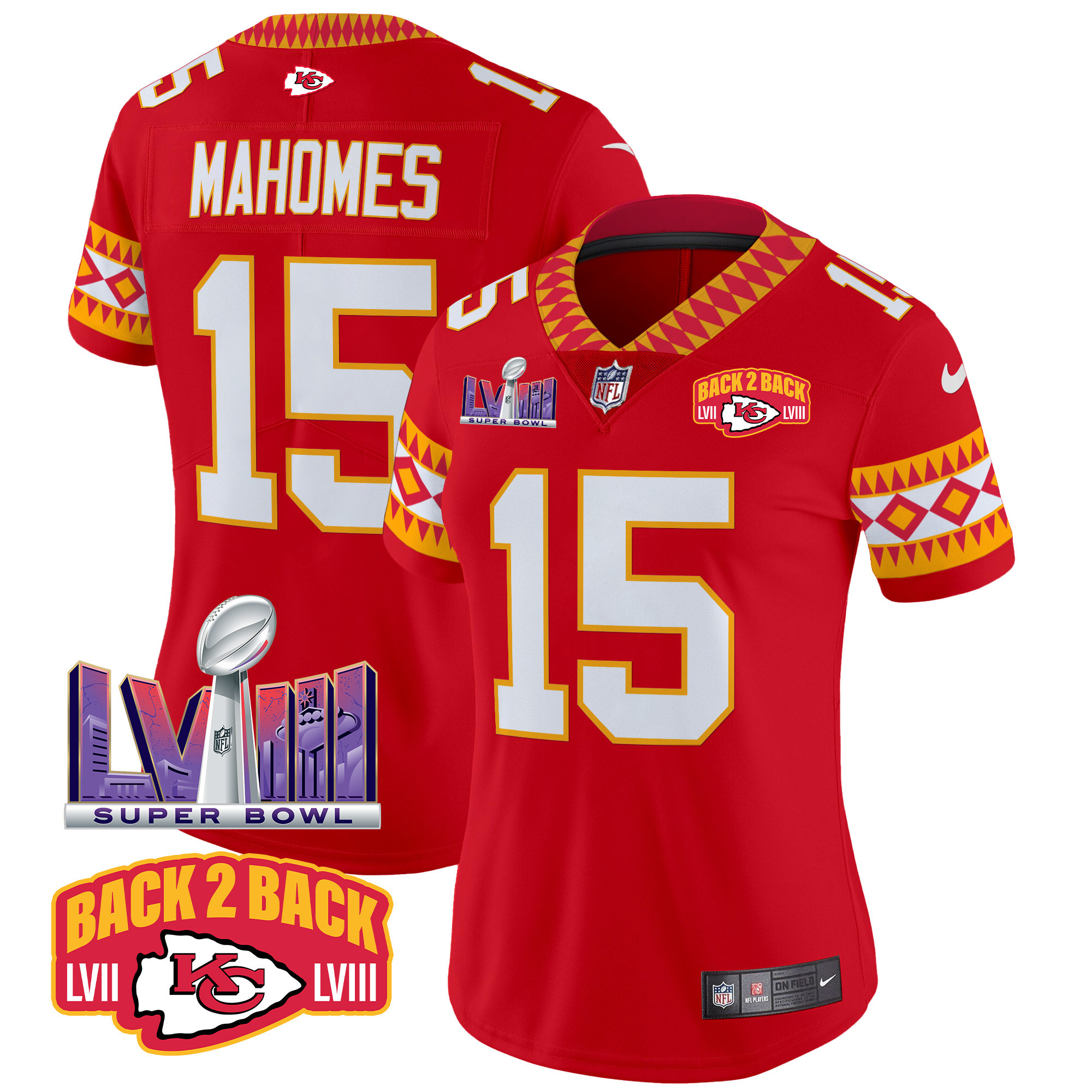 Women’s Kansas City Chiefs Special Vapor Limited Jersey – All Stitched