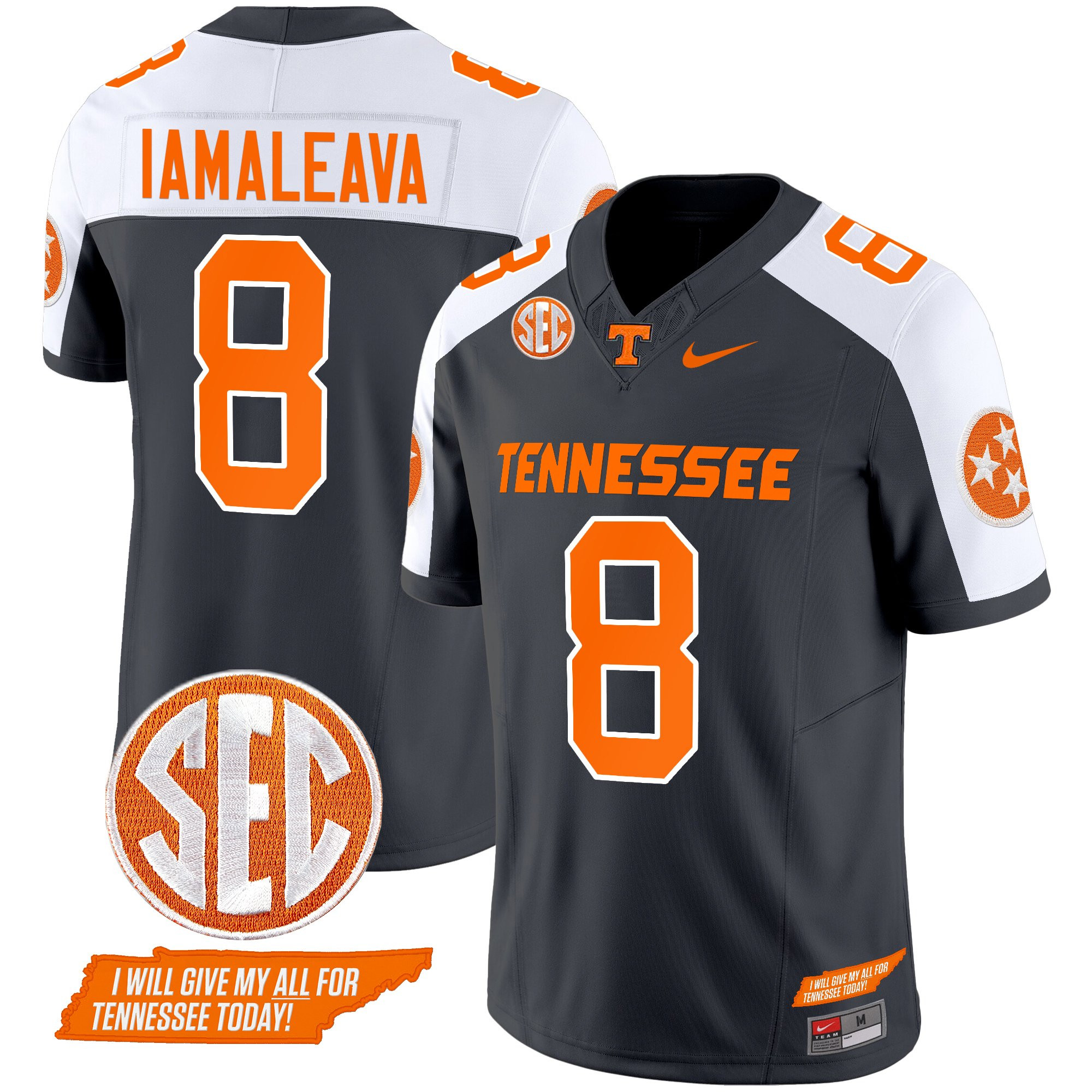Men’s Tennessee Volunteers 2024 Vapor Limited Jersey V3 – All Stitched